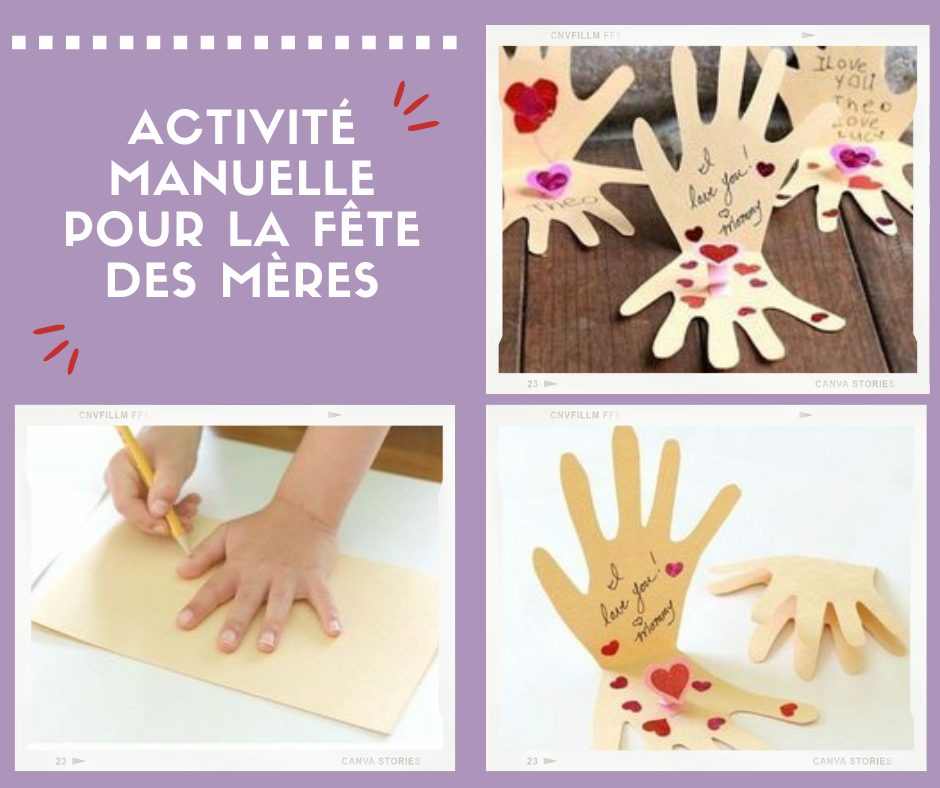 La fête des Mères, activités pour enfants.