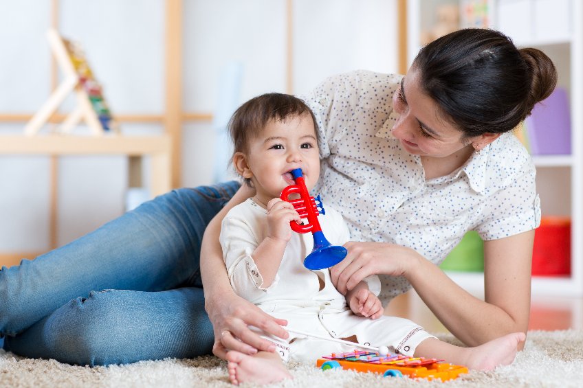 garde de bébé en sortie de crèche