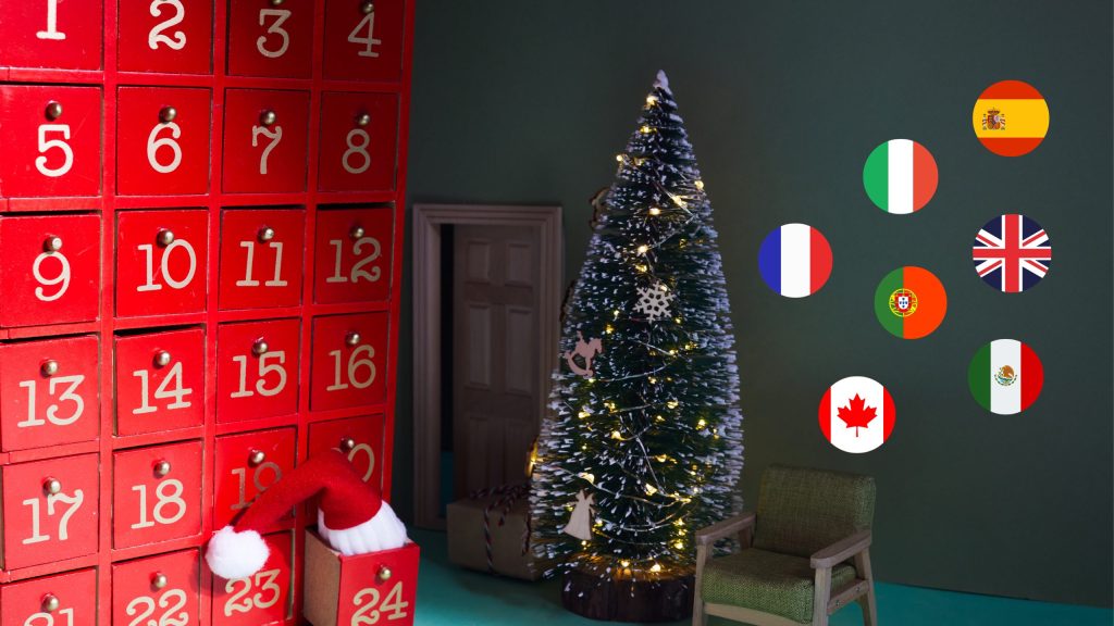 calendrier de l'avent autour du monde