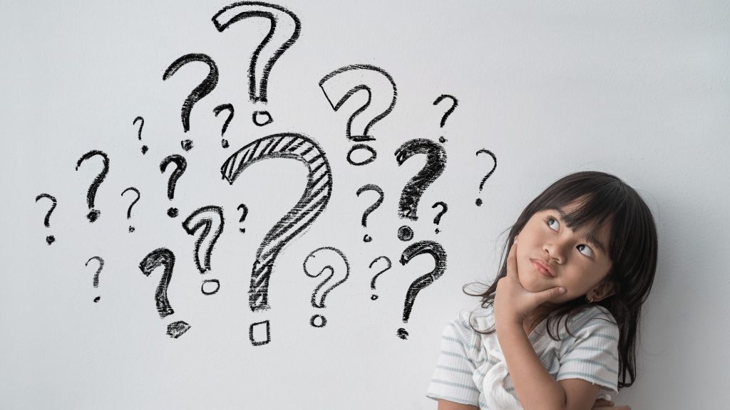 répondre aux questions des enfants